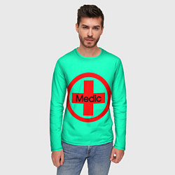 Лонгслив мужской Medic, цвет: 3D-принт — фото 2