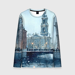 Мужской лонгслив Зимний Питер
