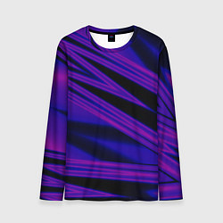 Лонгслив мужской Color multi-colored neon, цвет: 3D-принт