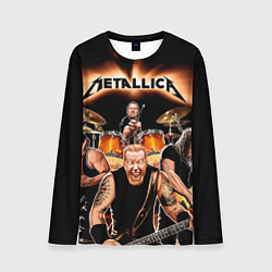 Лонгслив мужской Metallica Band, цвет: 3D-принт