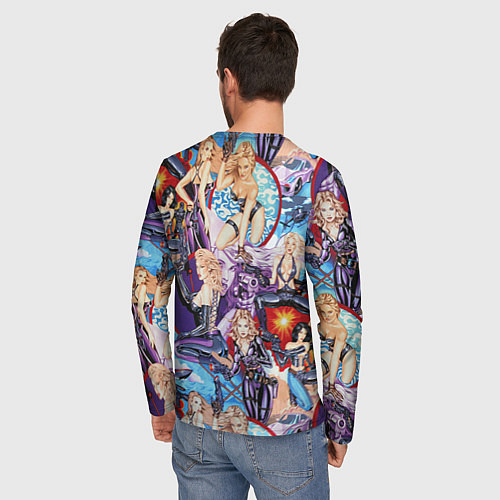 Мужской лонгслив Как у Мэтт Тейлора с девушками / 3D-принт – фото 4