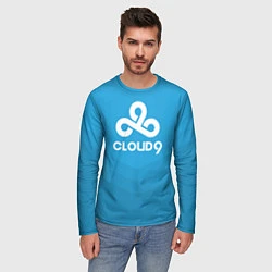 Лонгслив мужской Cloud 9, цвет: 3D-принт — фото 2