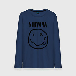 Мужской лонгслив Nirvana