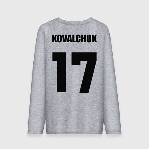 Мужской лонгслив New Jersey Devils: Kovalchuk 17 / Меланж – фото 2