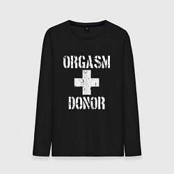 Мужской лонгслив Orgasm + donor