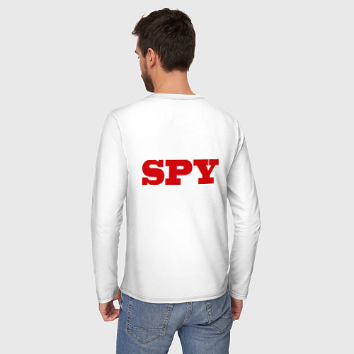 Мужской лонгслив TF2: Spy / Белый – фото 4