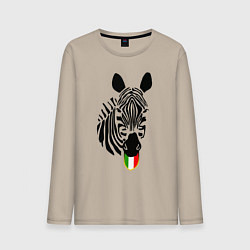 Мужской лонгслив Juventus Zebra