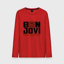 Мужской лонгслив Bon Jovi: Nice day