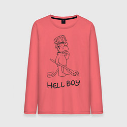 Мужской лонгслив Bart: Hell Boy