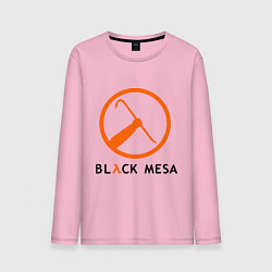 Лонгслив хлопковый мужской Black mesa: Scrap, цвет: светло-розовый