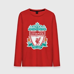 Лонгслив хлопковый мужской Liverpool FC, цвет: красный