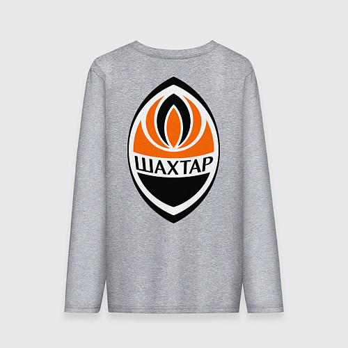 Мужской лонгслив ФК Шахтёр / Меланж – фото 2