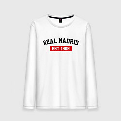 Мужской лонгслив FC Real Madrid Est. 1902