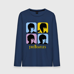 Мужской лонгслив The Beatles: pop-art