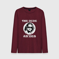 Мужской лонгслив The Dude Abides