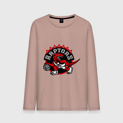 Лонгслив хлопковый мужской Toronto, цвет: пыльно-розовый
