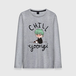 Мужской лонгслив Chill Yoongi