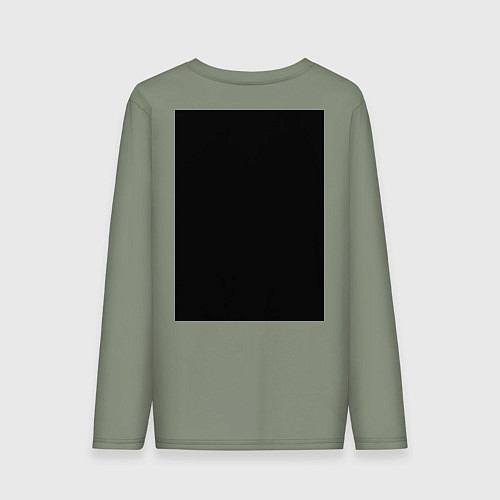 Мужской лонгслив 21 Top: Yellow Trench / Авокадо – фото 2