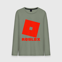 Мужской лонгслив Roblox Logo