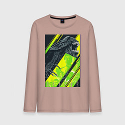 Мужской лонгслив Чужой alien