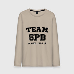 Мужской лонгслив Team SPB est. 1703