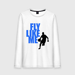 Мужской лонгслив Fly like me