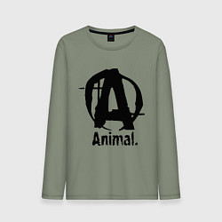 Мужской лонгслив Animal Logo