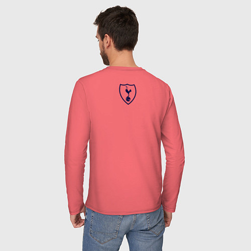 Мужской лонгслив FC Tottenham 1882 / Коралловый – фото 4