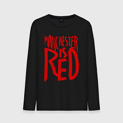 Мужской лонгслив Manchester is Red