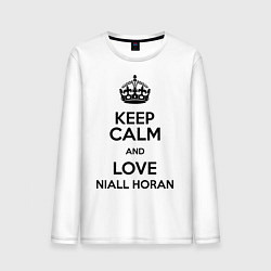 Мужской лонгслив Keep Calm & Love Niall Horan