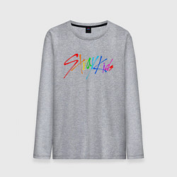 Мужской лонгслив STRAY KIDS АВТОГРАФЫ