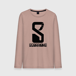 Мужской лонгслив Scorpions logo