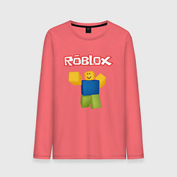 Лонгслив хлопковый мужской ROBLOX, цвет: коралловый