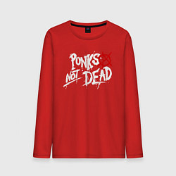 Мужской лонгслив Punks not dead