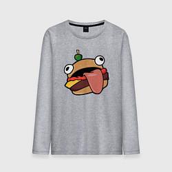 Лонгслив хлопковый мужской Fortnite Burger, цвет: меланж