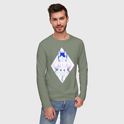 Лонгслив хлопковый мужской BoJack Horseman, цвет: авокадо — фото 2