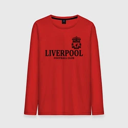 Лонгслив хлопковый мужской Liverpool FC, цвет: красный