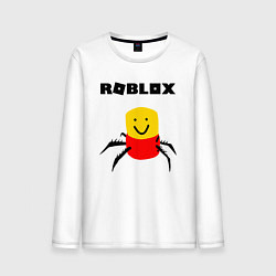 Лонгслив хлопковый мужской ROBLOX, цвет: белый