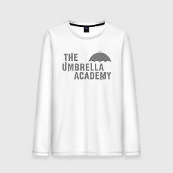 Лонгслив хлопковый мужской Umbrella academy, цвет: белый