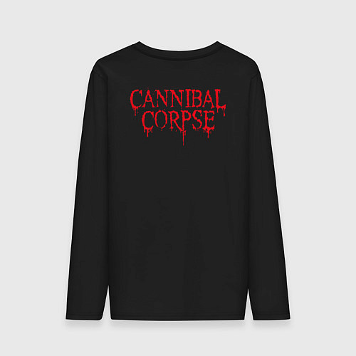 Мужской лонгслив Cannibal Corpse Труп Каннибала спина Z / Черный – фото 2