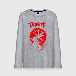 Лонгслив хлопковый мужской BERSERK, цвет: меланж