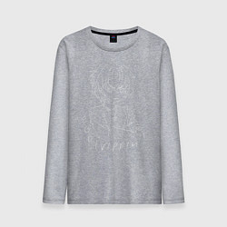 Лонгслив хлопковый мужской ROCKET Ego Trippin, цвет: меланж