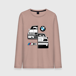 Мужской лонгслив BMW M3 E 36 БМВ М3 E 36
