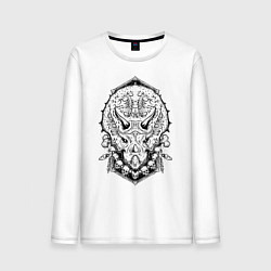 Мужской лонгслив Трицераптос