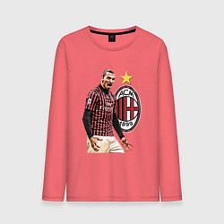 Мужской лонгслив Zlatan Ibrahimovic Milan Italy