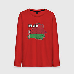 Мужской лонгслив Belarus Map
