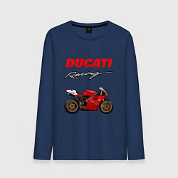 Мужской лонгслив DUCATI ДУКАТИ MOTOSPORT