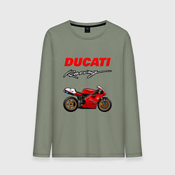 Мужской лонгслив DUCATI ДУКАТИ MOTOSPORT