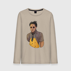 Мужской лонгслив Dead by daylight Кожаное лицо