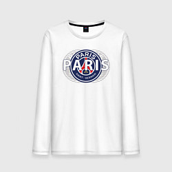 Лонгслив хлопковый мужской PSG Core Wordmark Graphic New 202223, цвет: белый